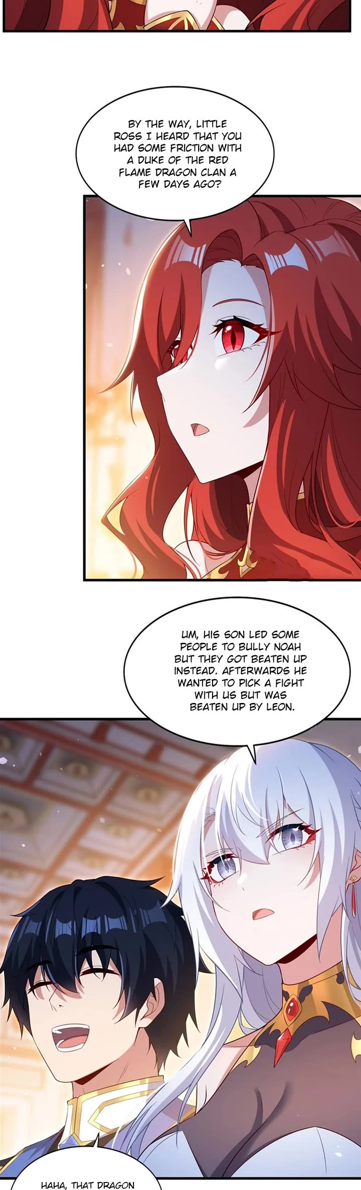 Shut Up, Evil Dragon! I Don't Want to Raise a Child With You Anymore chapter 42 page 3