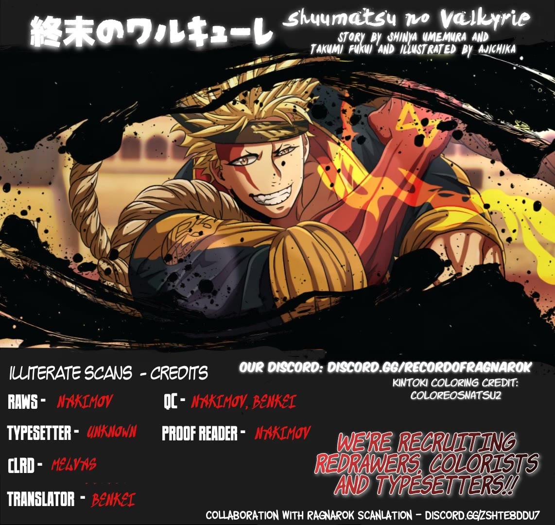Shuumatsu no Valkyrie chapter 113 page 35