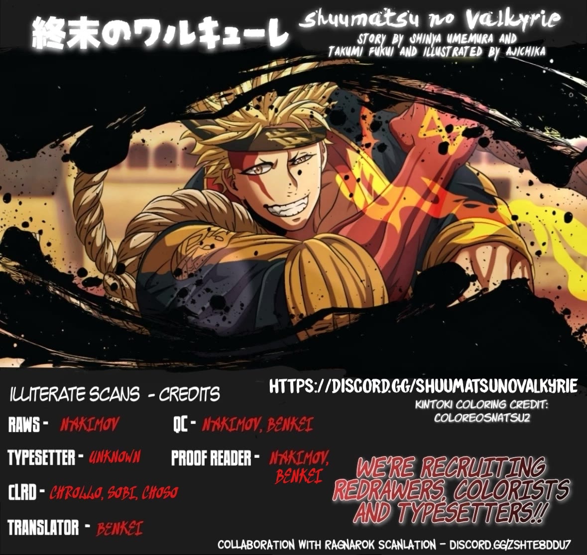 Shuumatsu no Valkyrie chapter 117 page 33