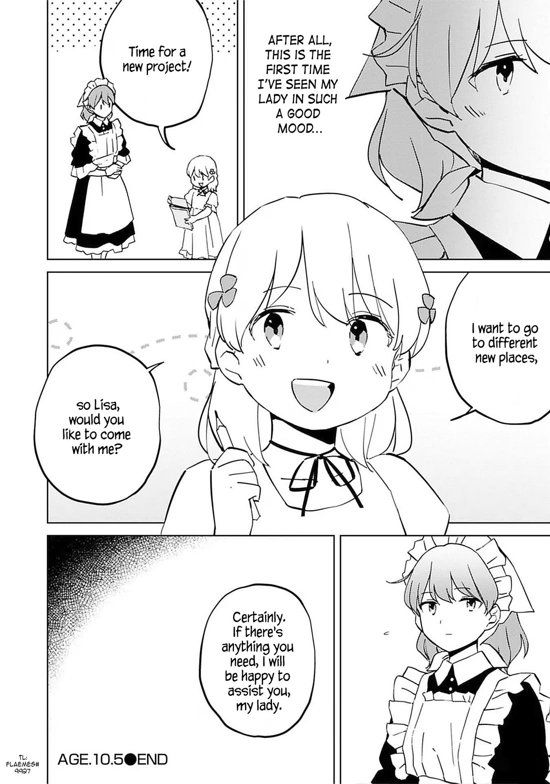 Since I Have Been Reincarnated as the Daughter of a Duke, I, the Girl Inside, Will Enjoy Being a Girl as Much as I Can! chapter 10.5 page 8