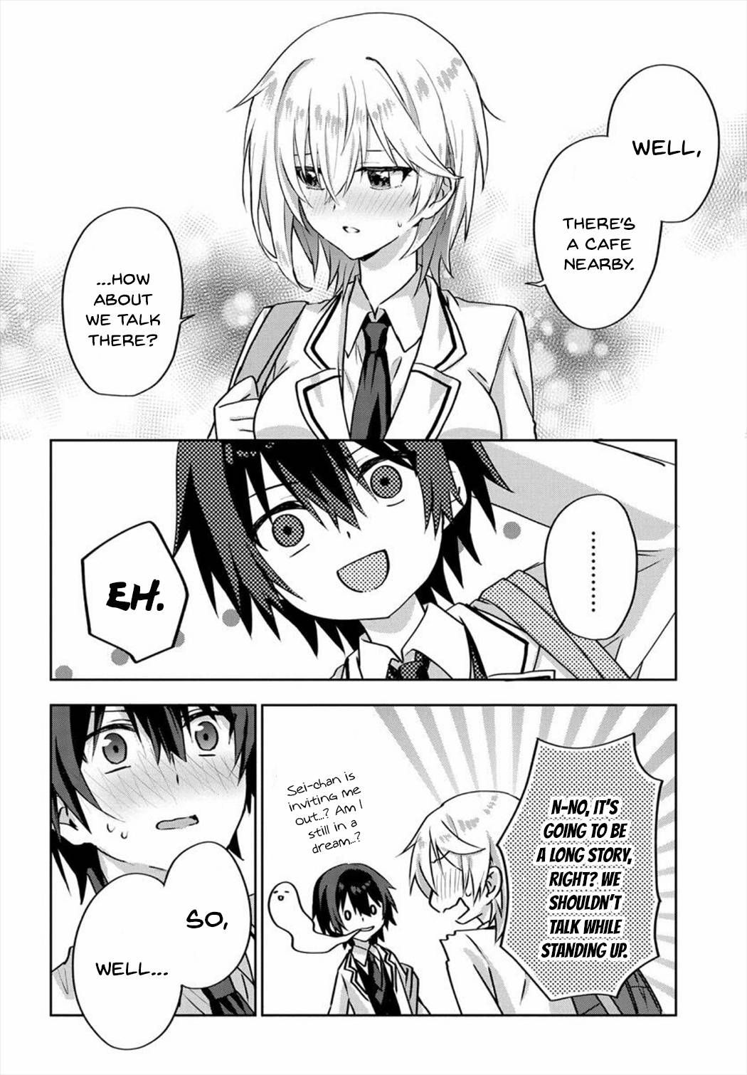 Since I’ve Entered the World of Romantic Comedy Manga, I’ll Do My Best to Make the Losing Heroine Happy chapter 3.5 page 6