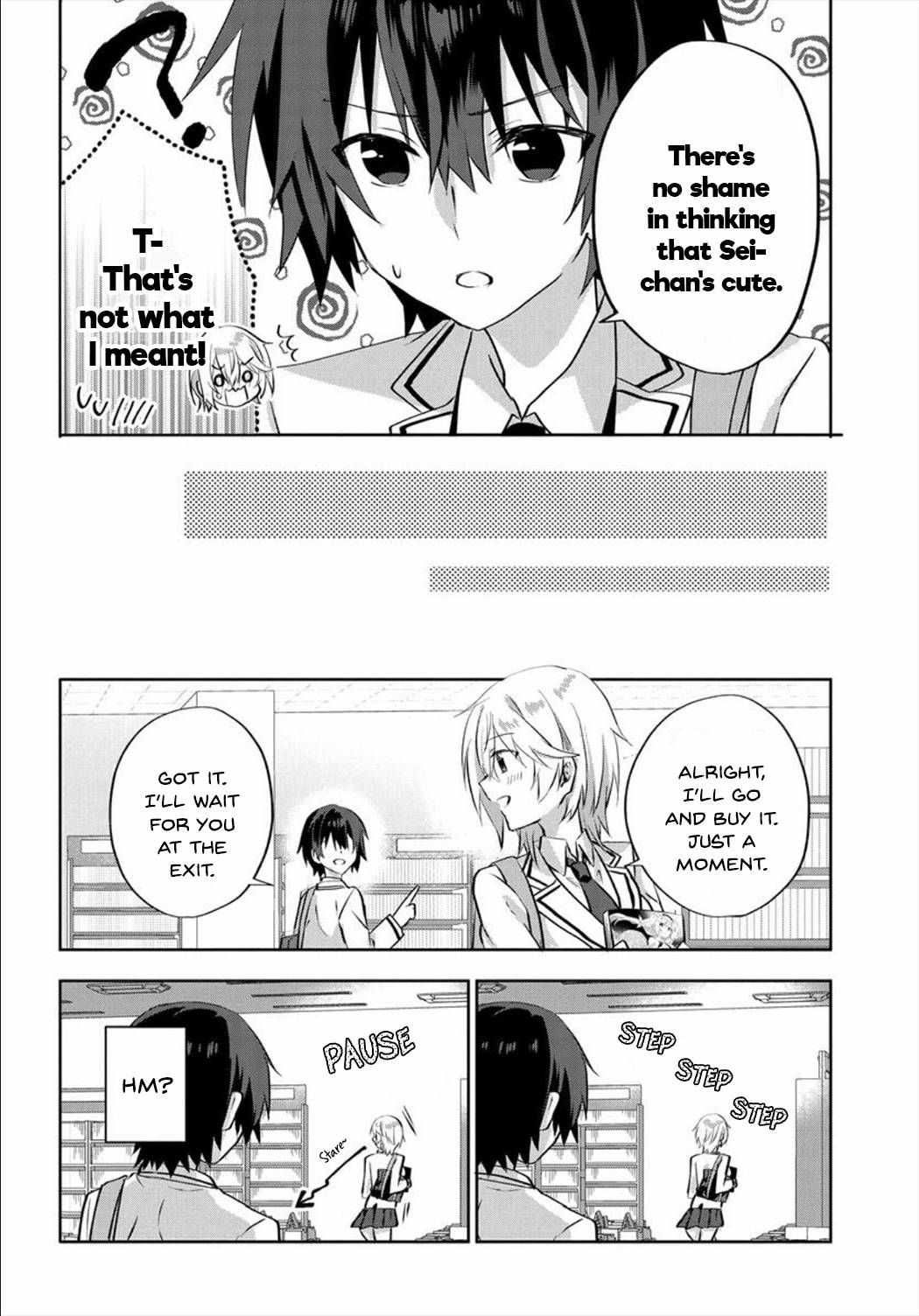 Since I’ve Entered the World of Romantic Comedy Manga, I’ll Do My Best to Make the Losing Heroine Happy chapter 5.1 page 6