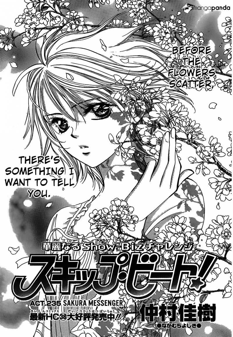 Skip Beat chapter 235 page 1