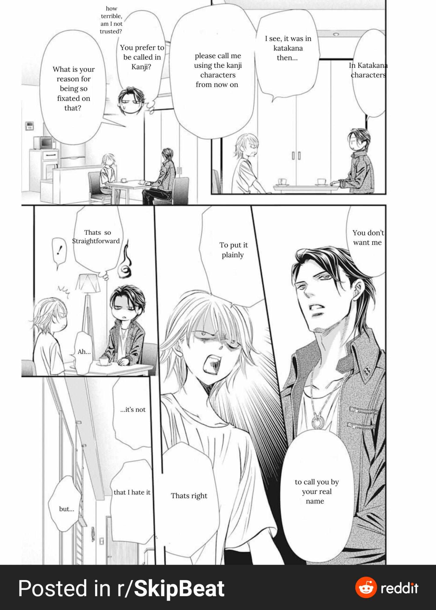 Skip Beat chapter 311 page 8