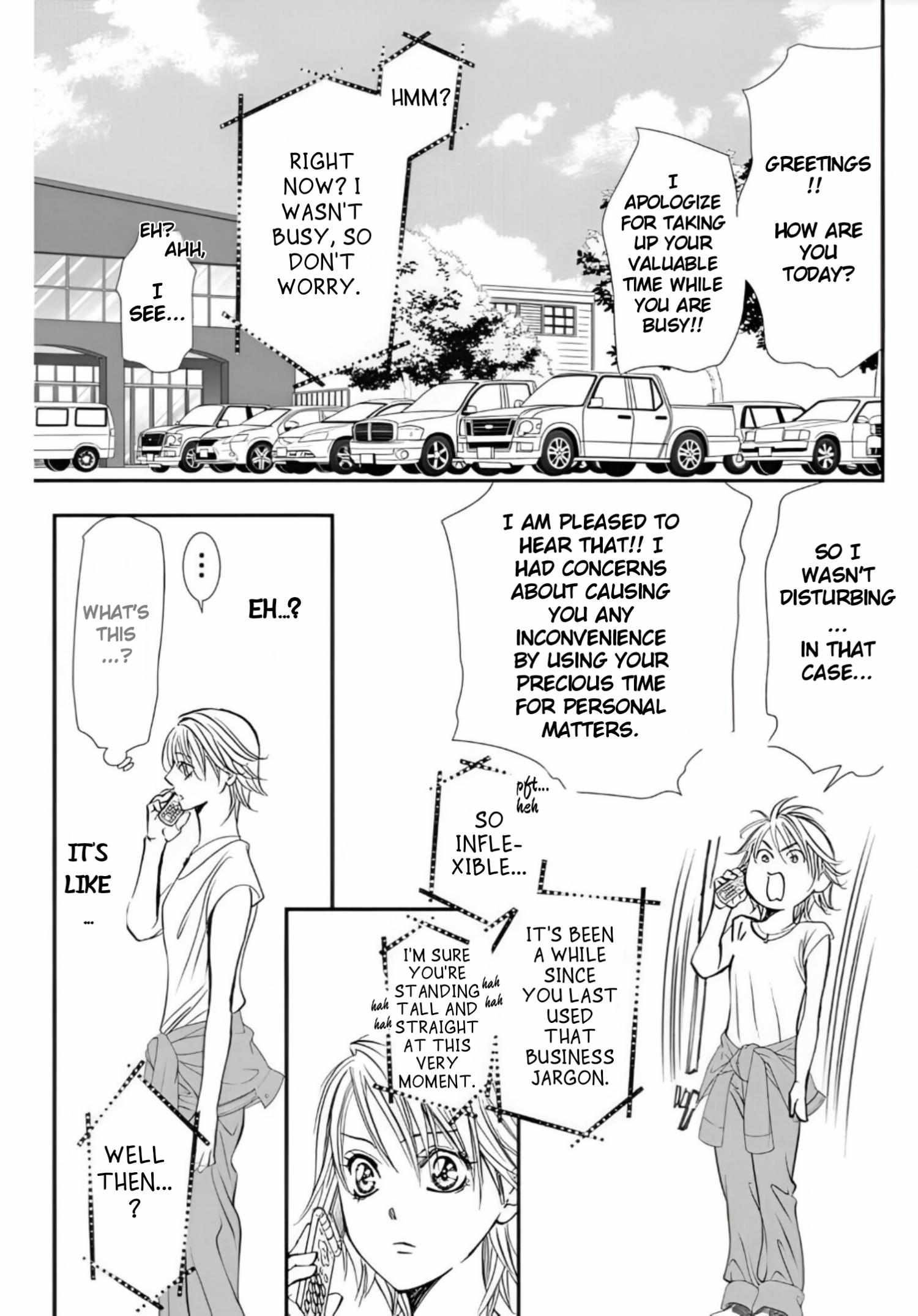 Skip Beat chapter 321 page 8