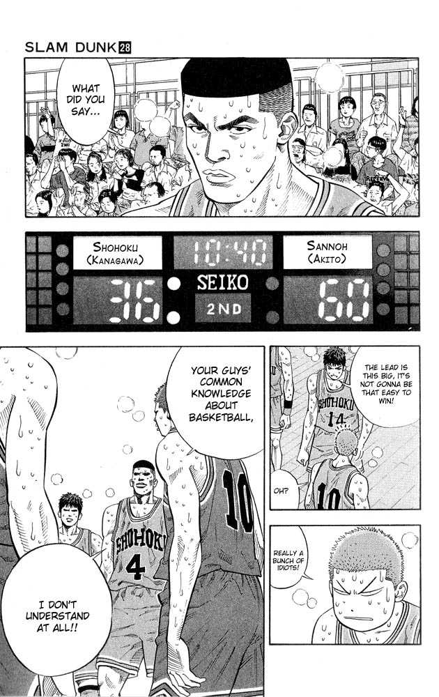 Slam Dunk chapter 243 page 10