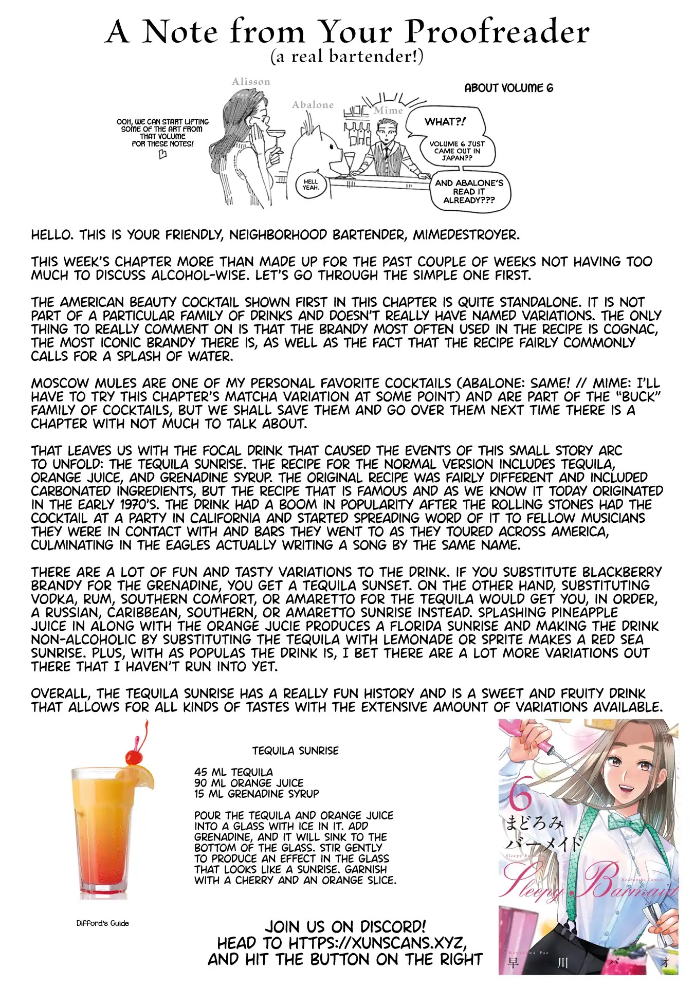 Sleepy Barmaid chapter 15 page 35