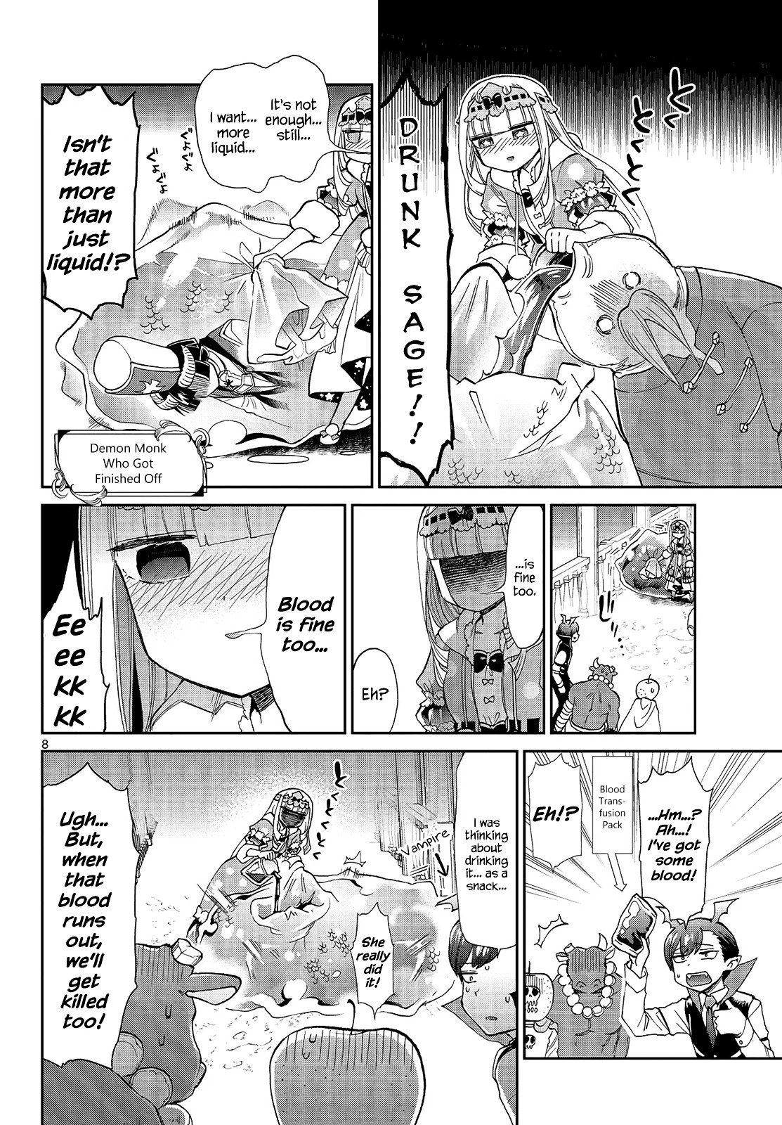 Sleepy Princess in the Demon Castle chapter 16 page 8