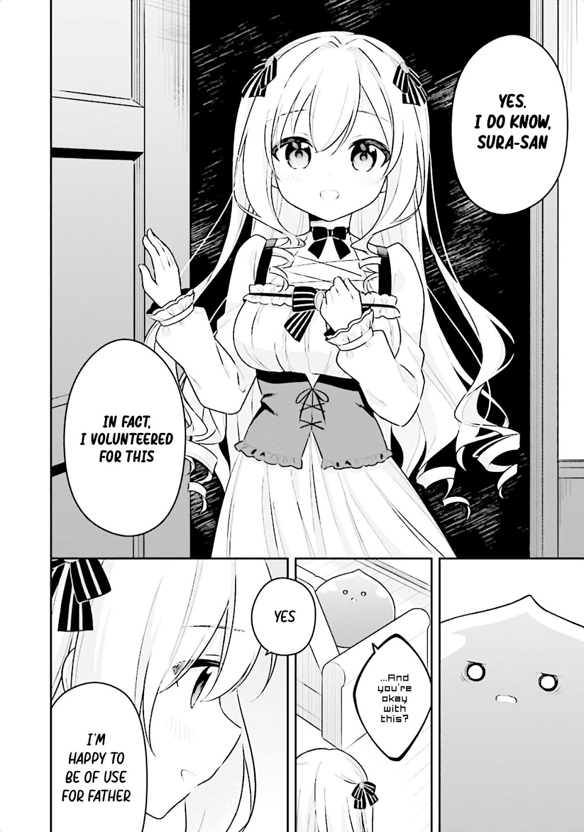 Slime Reincarnation. The Great Sage is Hugged by His Adopted Elf Daughter chapter 13 page 28