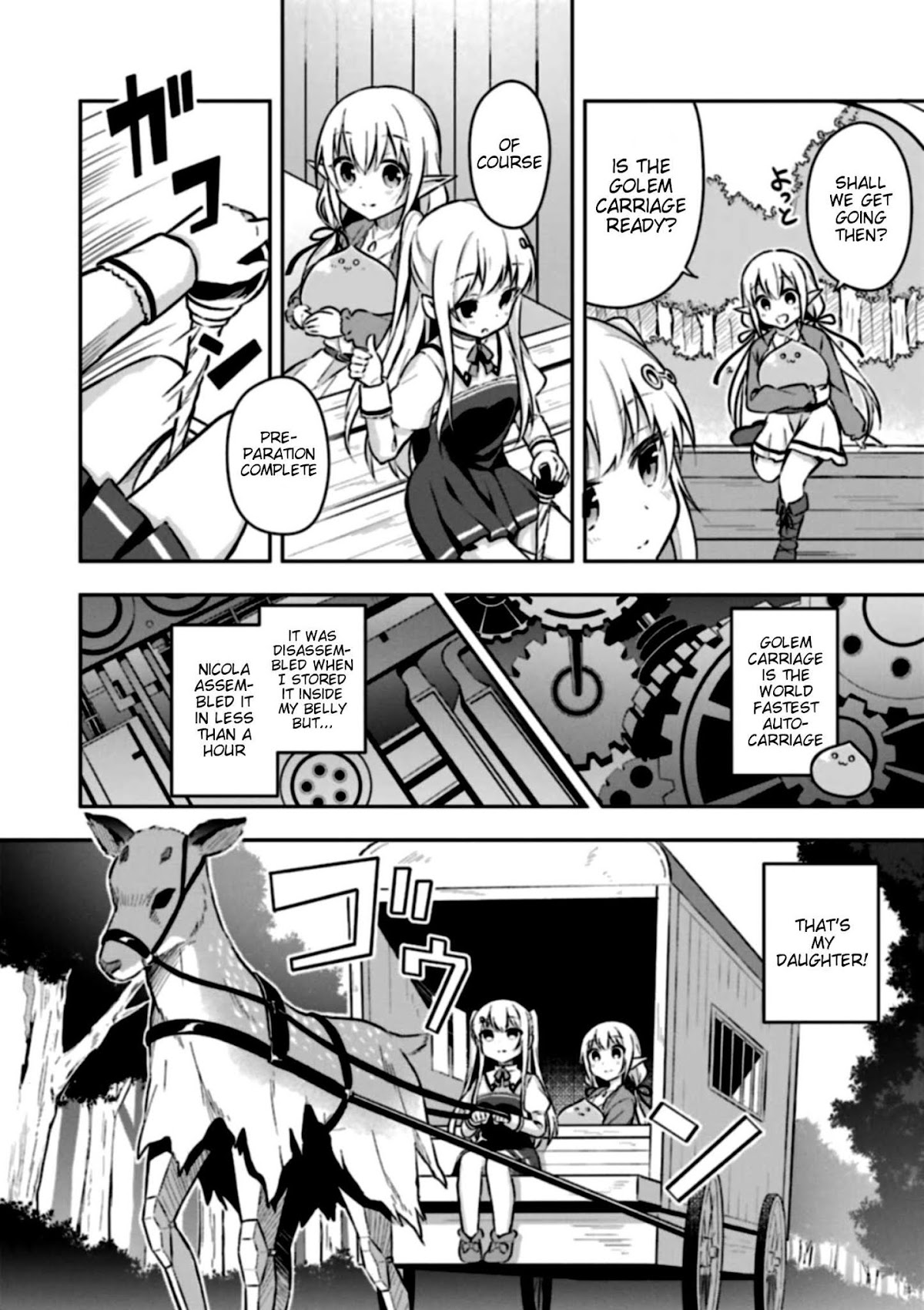 Slime Reincarnation. The Great Sage is Hugged by His Adopted Elf Daughter chapter 2 page 7