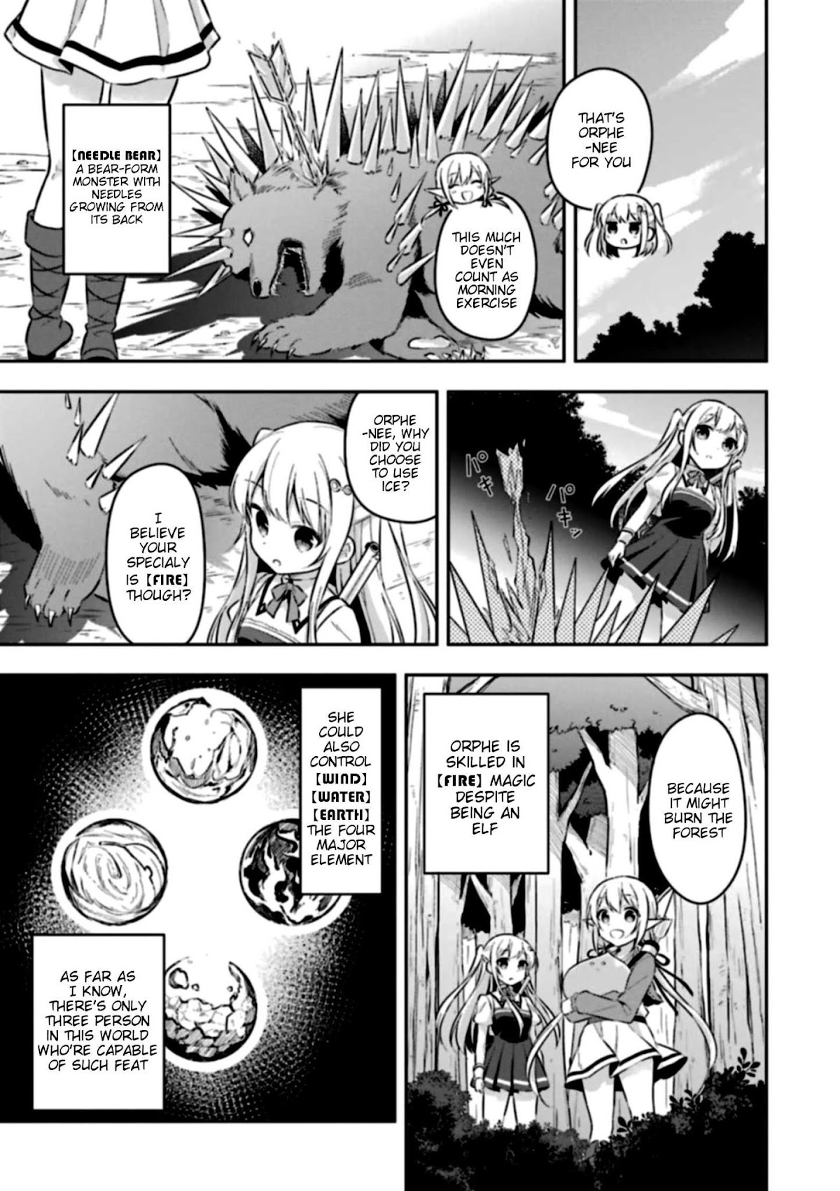Slime Reincarnation. The Great Sage is Hugged by His Adopted Elf Daughter chapter 3 page 13