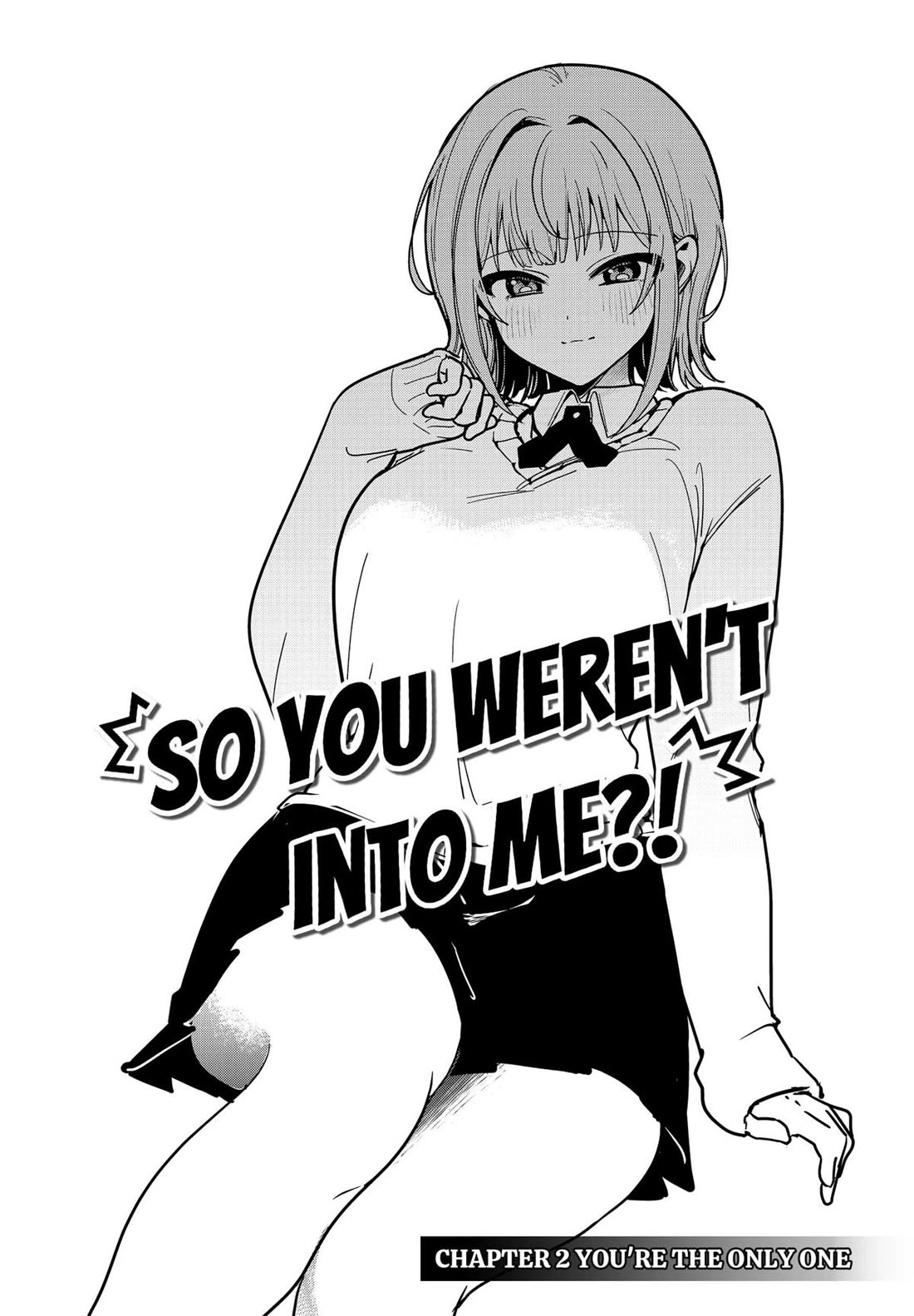 So you weren't into me?! chapter 2 page 3