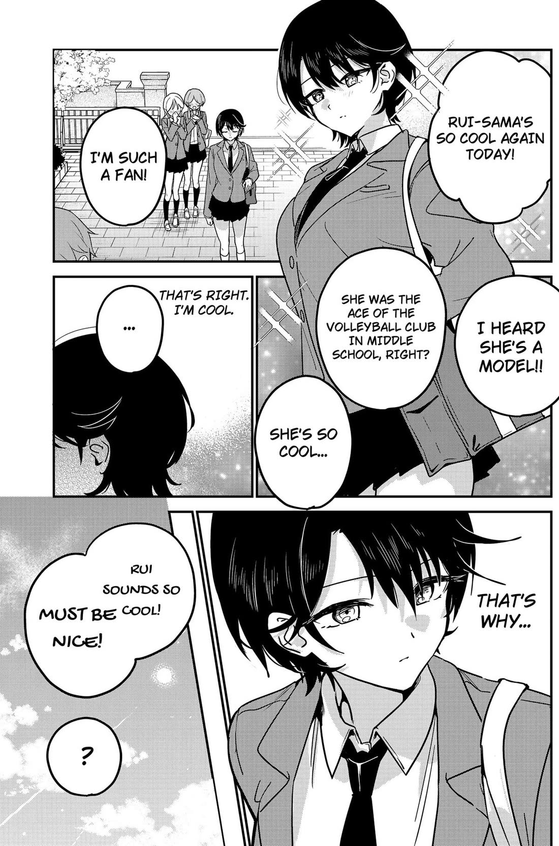 So you weren't into me?! chapter 3 page 1