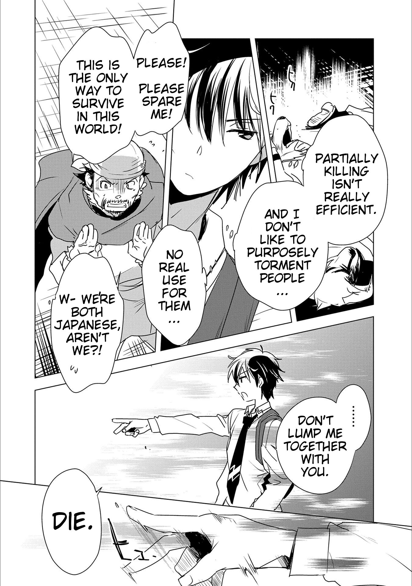 Sokushi Cheat ga Saikyou Sugite, Isekai no Yatsura ga Marude Aite ni Naranai n desu ga chapter 4 page 5