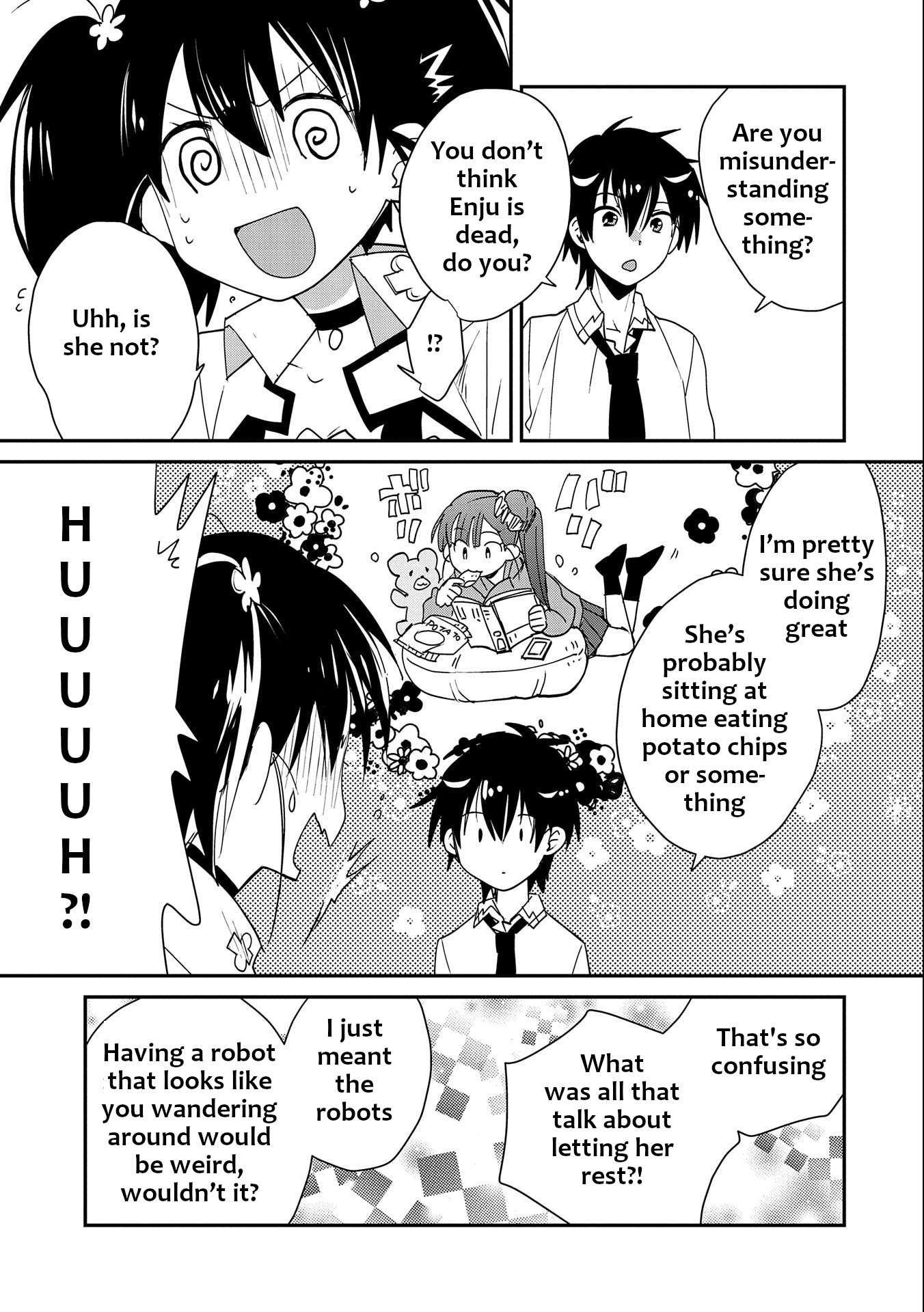 Sokushi Cheat ga Saikyou Sugite, Isekai no Yatsura ga Marude Aite ni Naranai n desu ga chapter 46 page 28