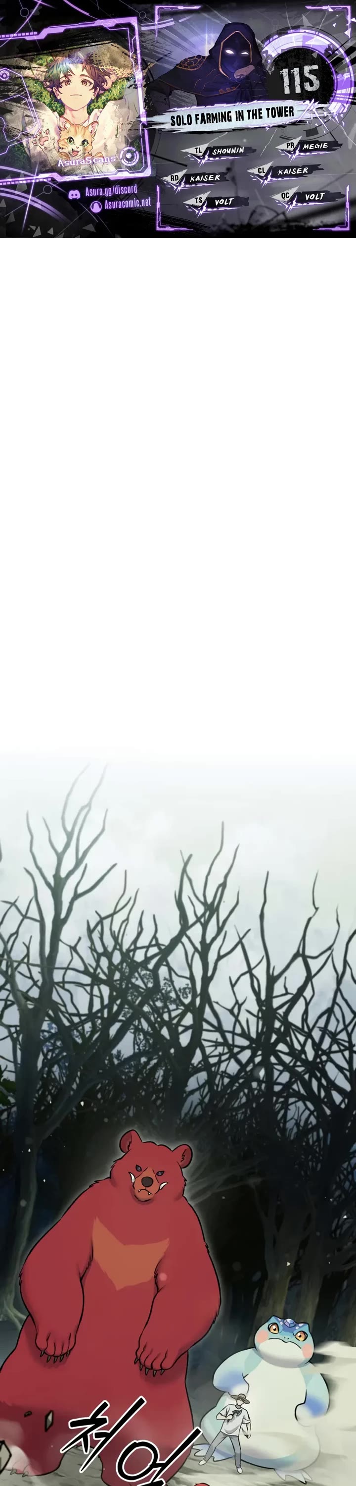 Solo Farming in the Tower chapter 115 page 1