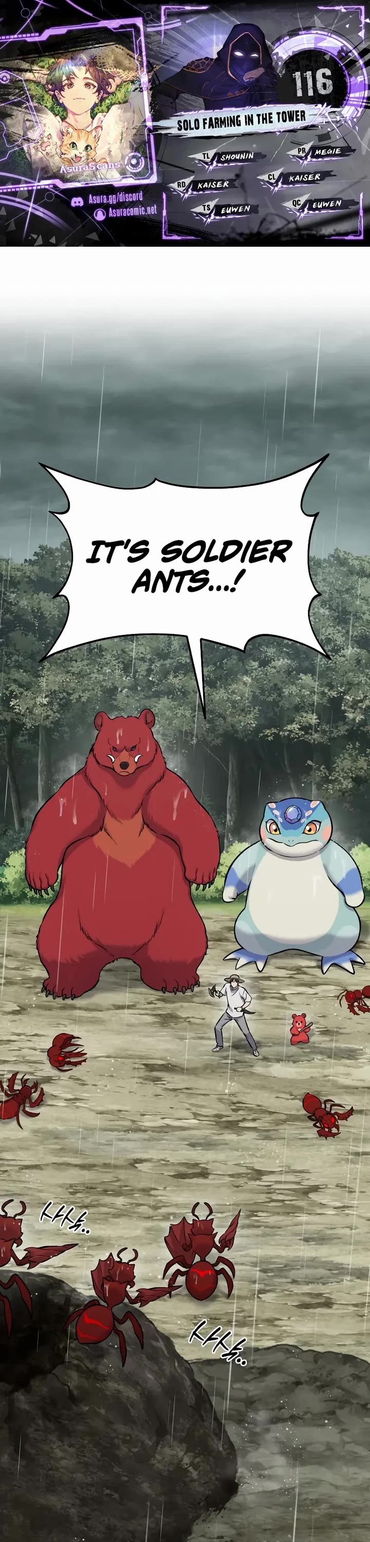 Solo Farming in the Tower chapter 116 page 1