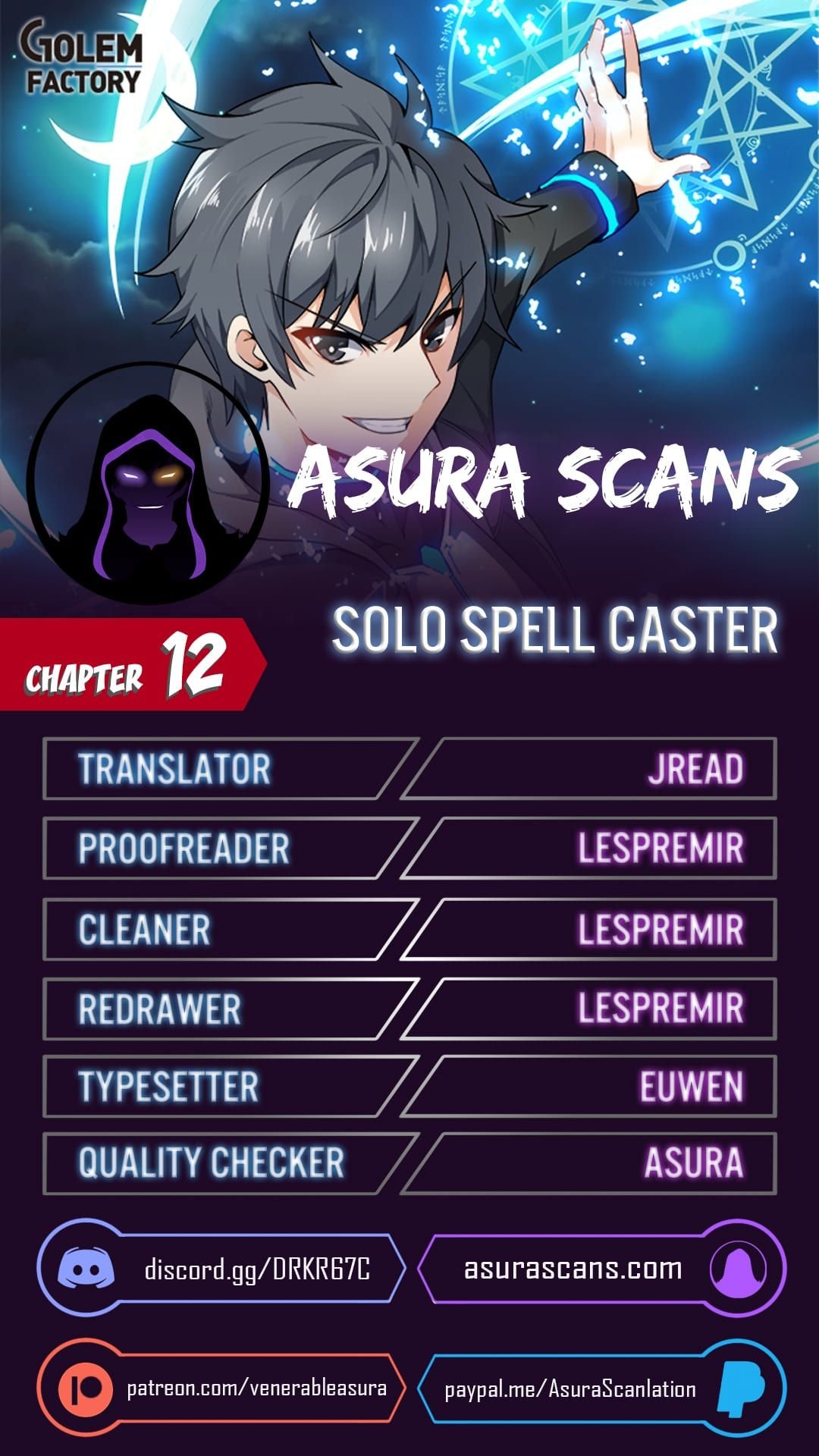 Solo Spell Caster chapter 12 page 1