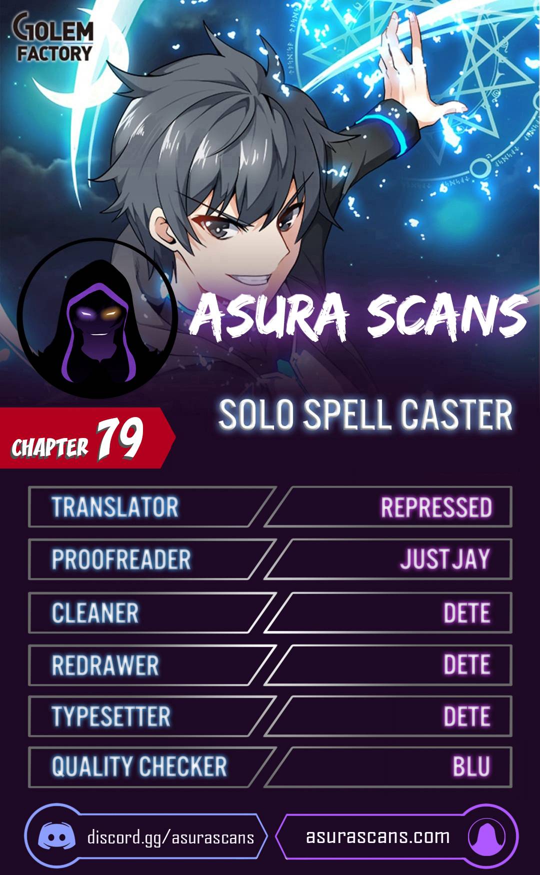 Solo Spell Caster chapter 79 page 1