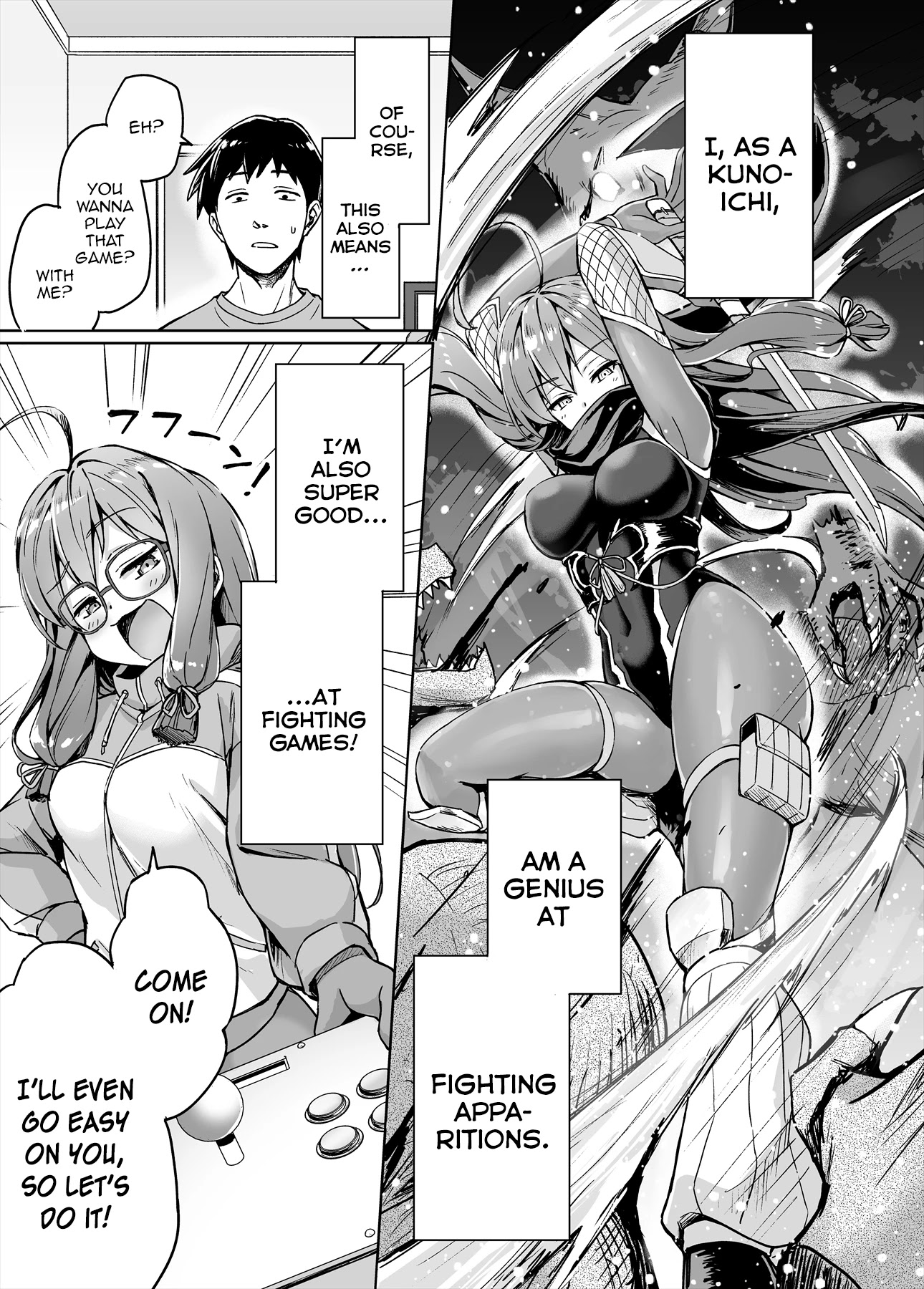 Somehow, I Started Living With a NEET Otaku Kunoichi chapter 3 page 1