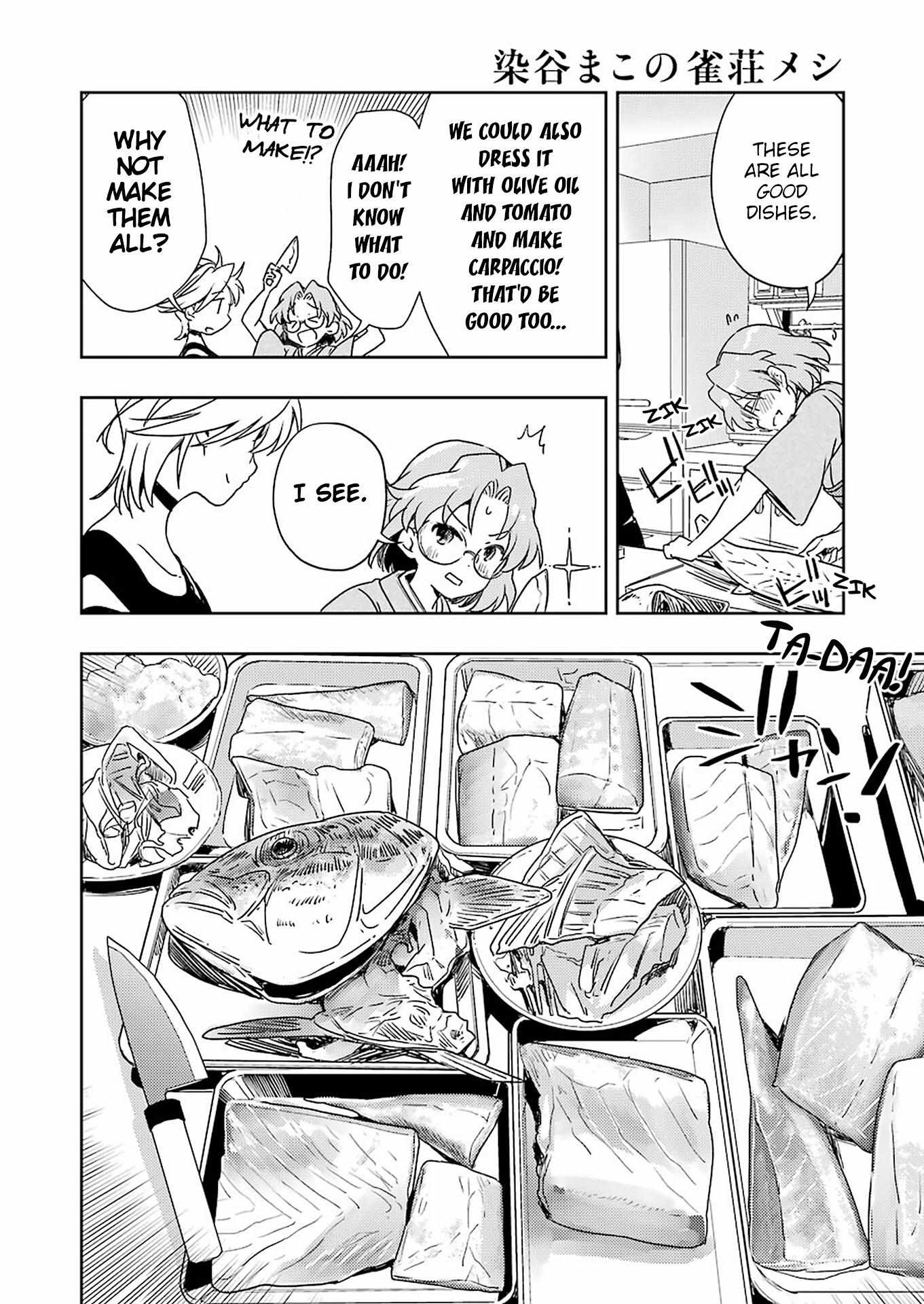 Someya Mako's Mahjong Parlor Food chapter 23 page 13