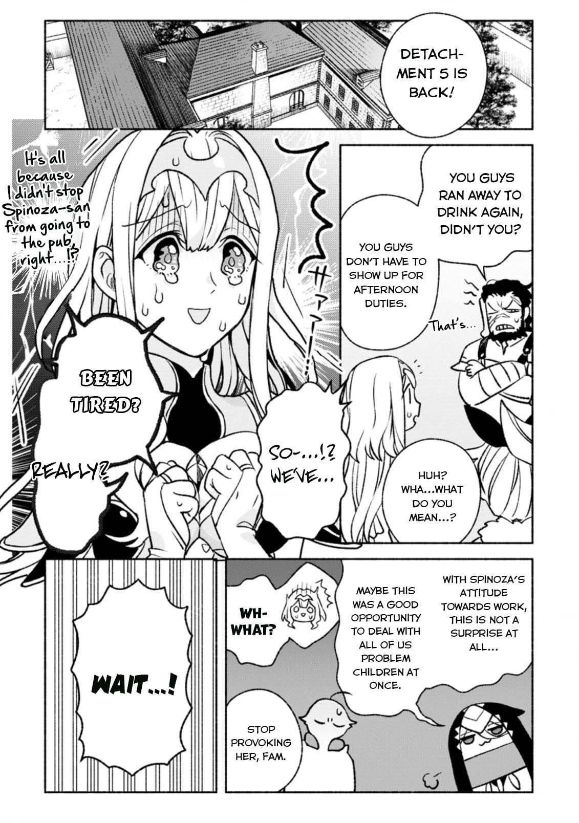 Sono Monban, Saikyou Nitsuki: Tsuihou Sareta Bougyo Ryoku 9999 no Senshi, Ou Miyako no Monban Toshite Musou Suru chapter 13 page 25