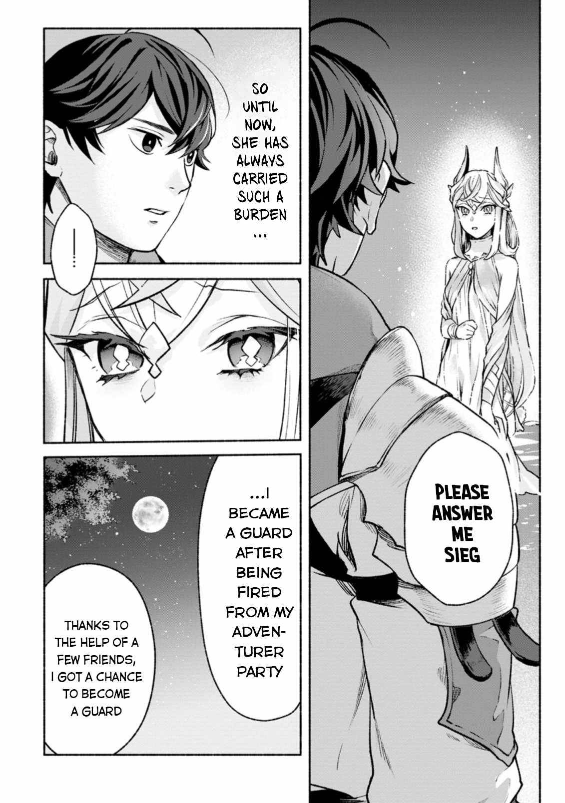 Sono Monban, Saikyou Nitsuki: Tsuihou Sareta Bougyo Ryoku 9999 no Senshi, Ou Miyako no Monban Toshite Musou Suru chapter 17 page 2