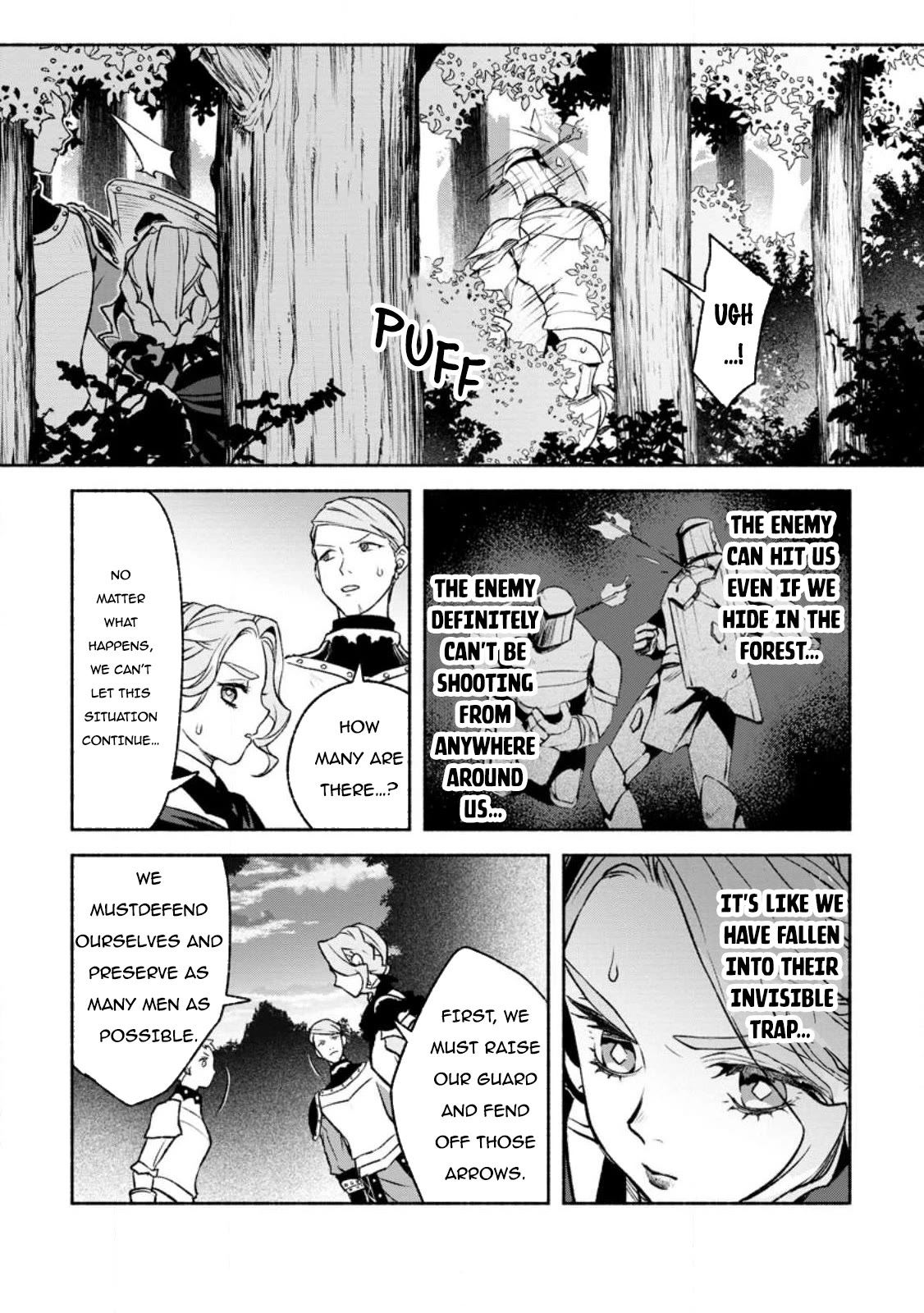 Sono Monban, Saikyou Nitsuki: Tsuihou Sareta Bougyo Ryoku 9999 no Senshi, Ou Miyako no Monban Toshite Musou Suru chapter 24 page 8