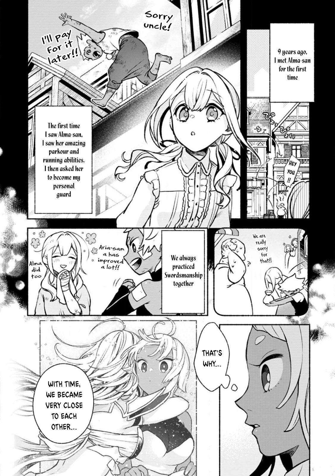 Sono Monban, Saikyou Nitsuki: Tsuihou Sareta Bougyo Ryoku 9999 no Senshi, Ou Miyako no Monban Toshite Musou Suru chapter 27 page 9