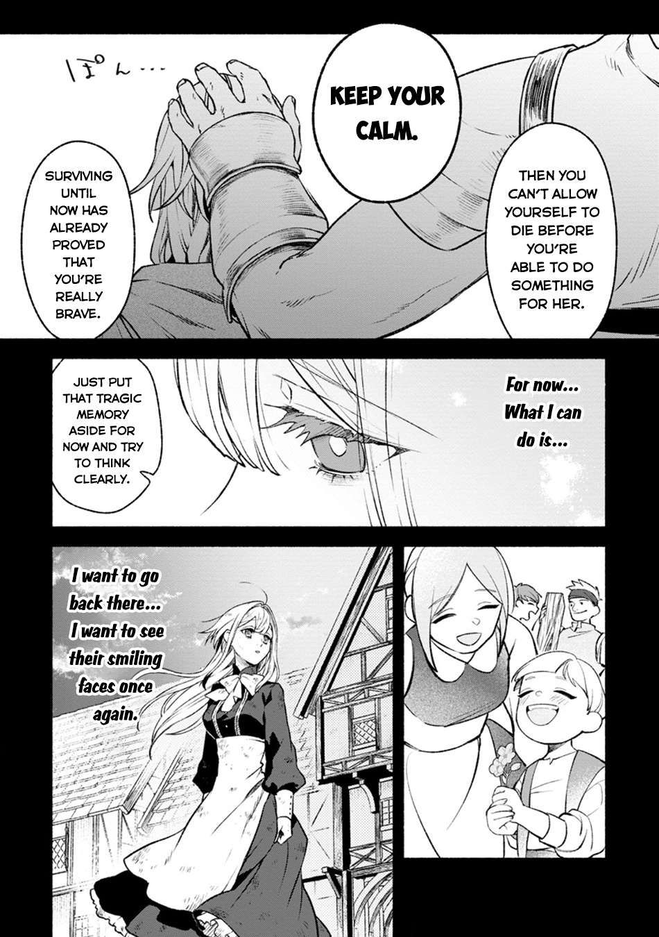 Sono Monban, Saikyou Nitsuki: Tsuihou Sareta Bougyo Ryoku 9999 no Senshi, Ou Miyako no Monban Toshite Musou Suru chapter 28.1 page 6