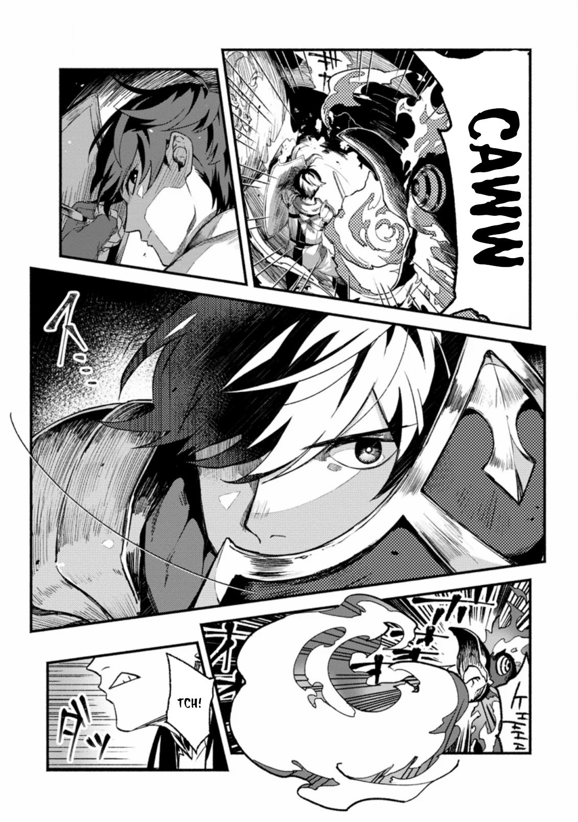 Sono Monban, Saikyou Nitsuki: Tsuihou Sareta Bougyo Ryoku 9999 no Senshi, Outo no Monban Toshite Musou Suru chapter 1 page 6