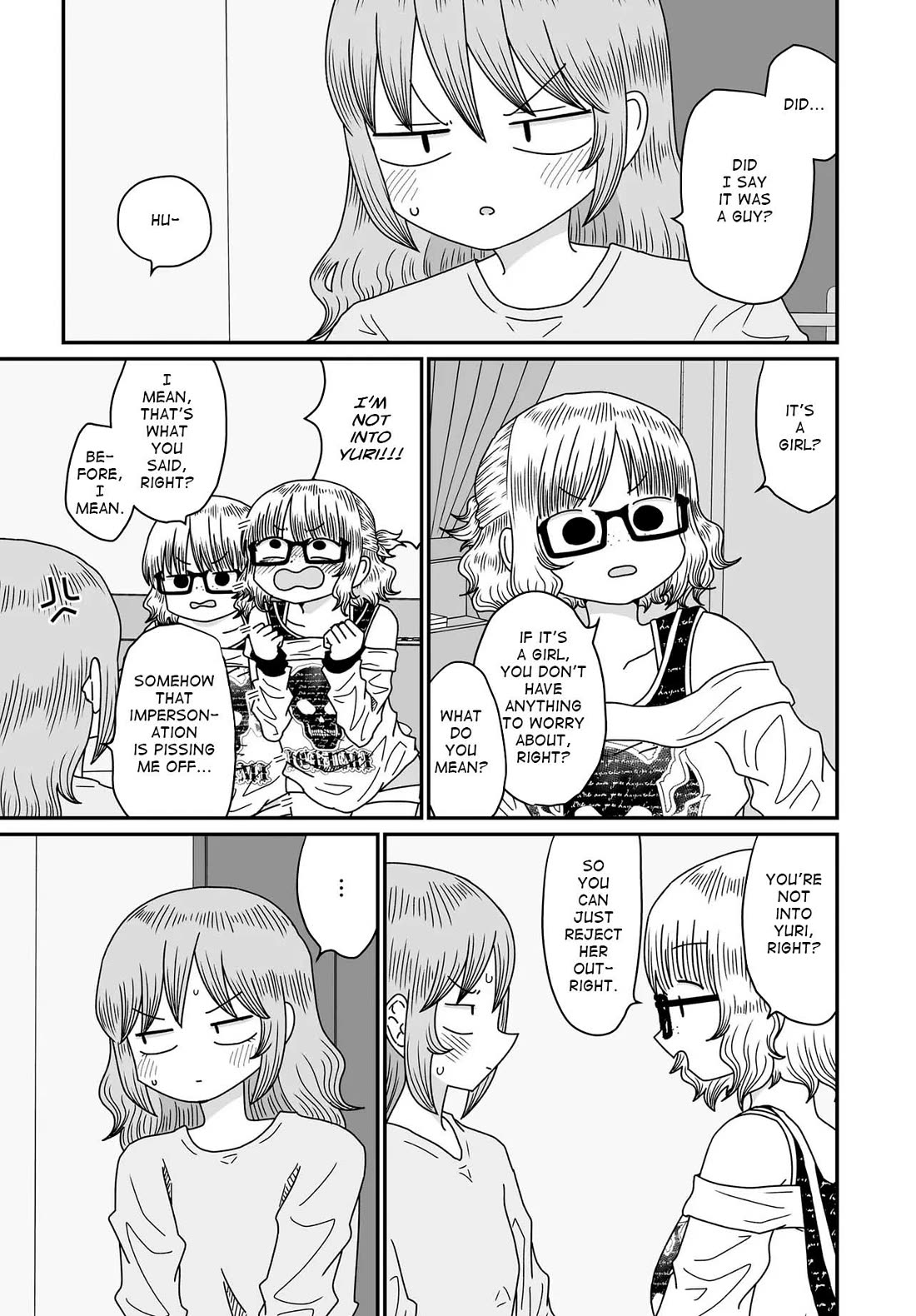 Sorry but I'm not Yuri chapter 52 page 13