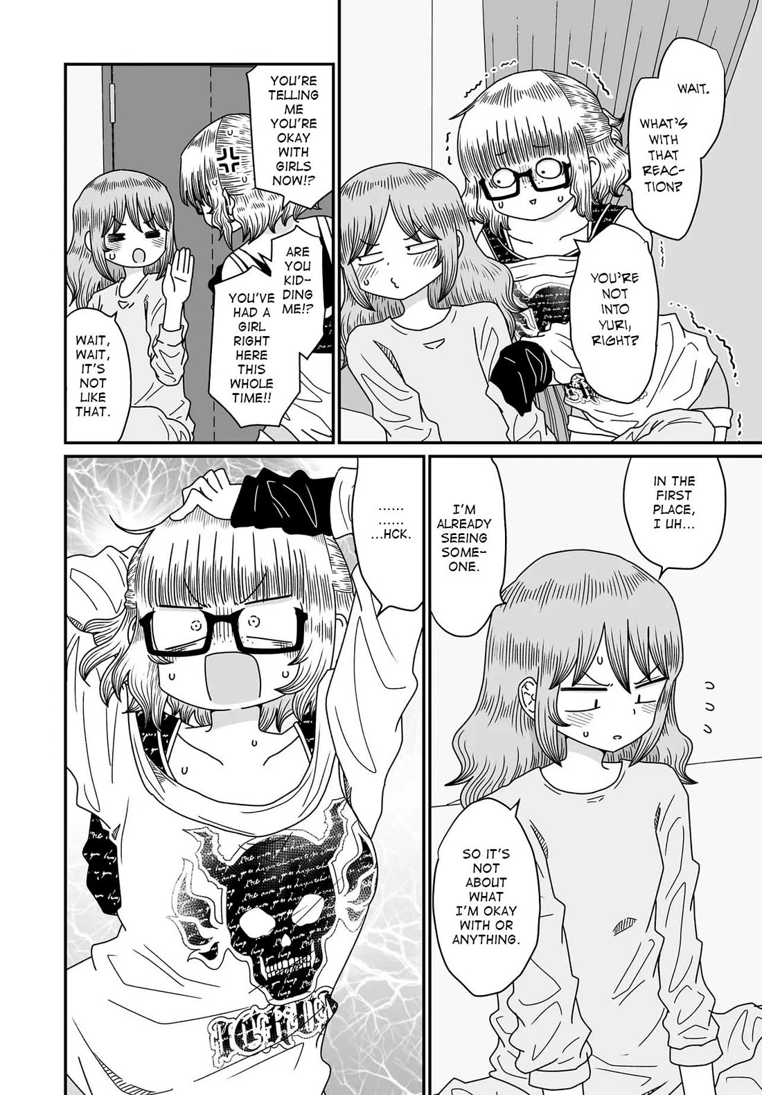 Sorry but I'm not Yuri chapter 52 page 14