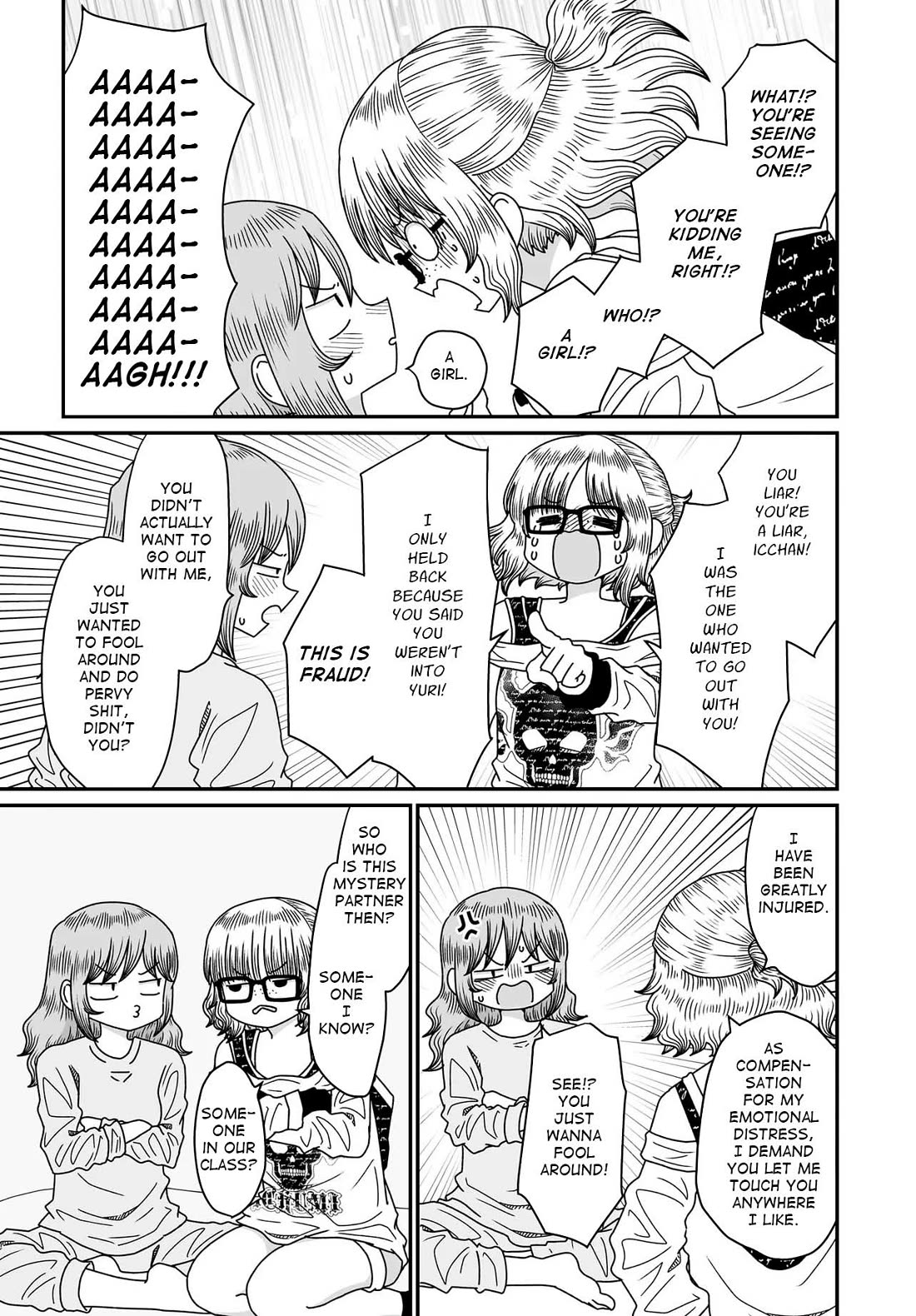 Sorry but I'm not Yuri chapter 52 page 15