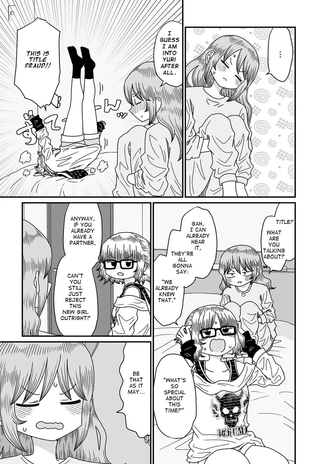 Sorry but I'm not Yuri chapter 52 page 17
