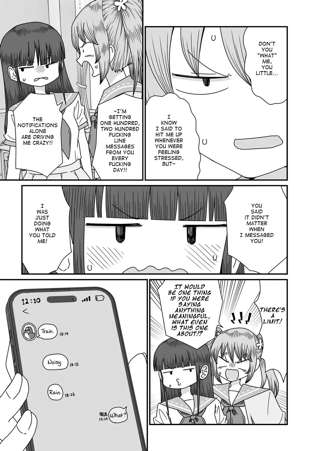 Sorry but I'm not Yuri chapter 54 page 13
