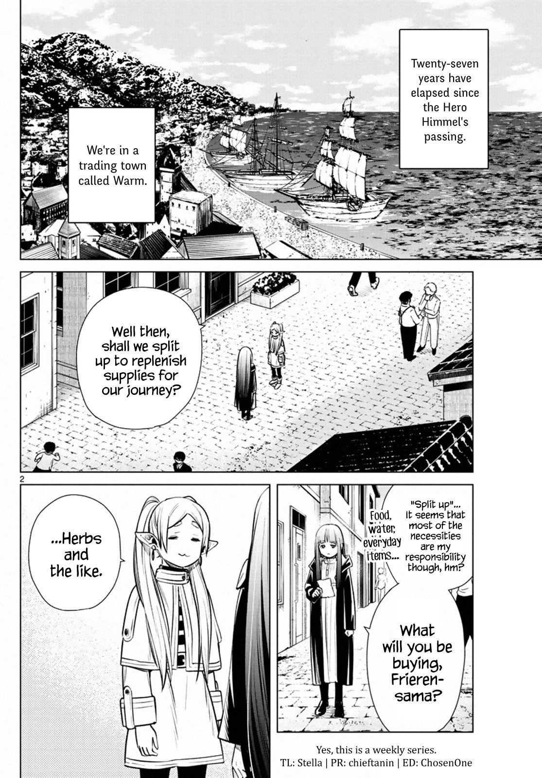 Sousou no Frieren chapter 4 page 2