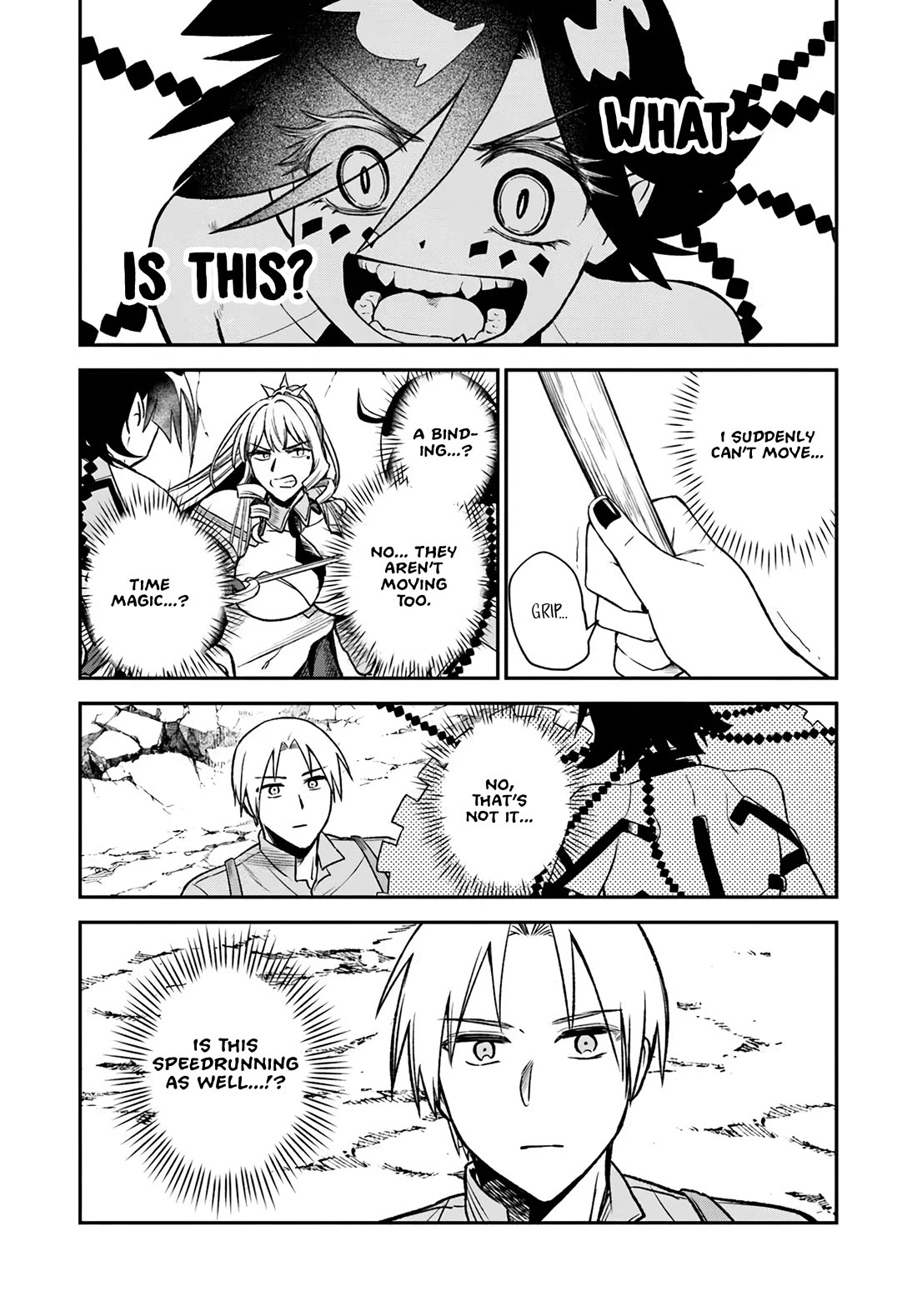 Speedrunner Cannot Return from the Game World chapter 16 page 48