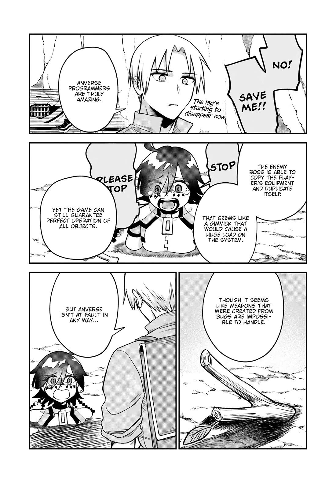 Speedrunner Cannot Return from the Game World chapter 16 page 57