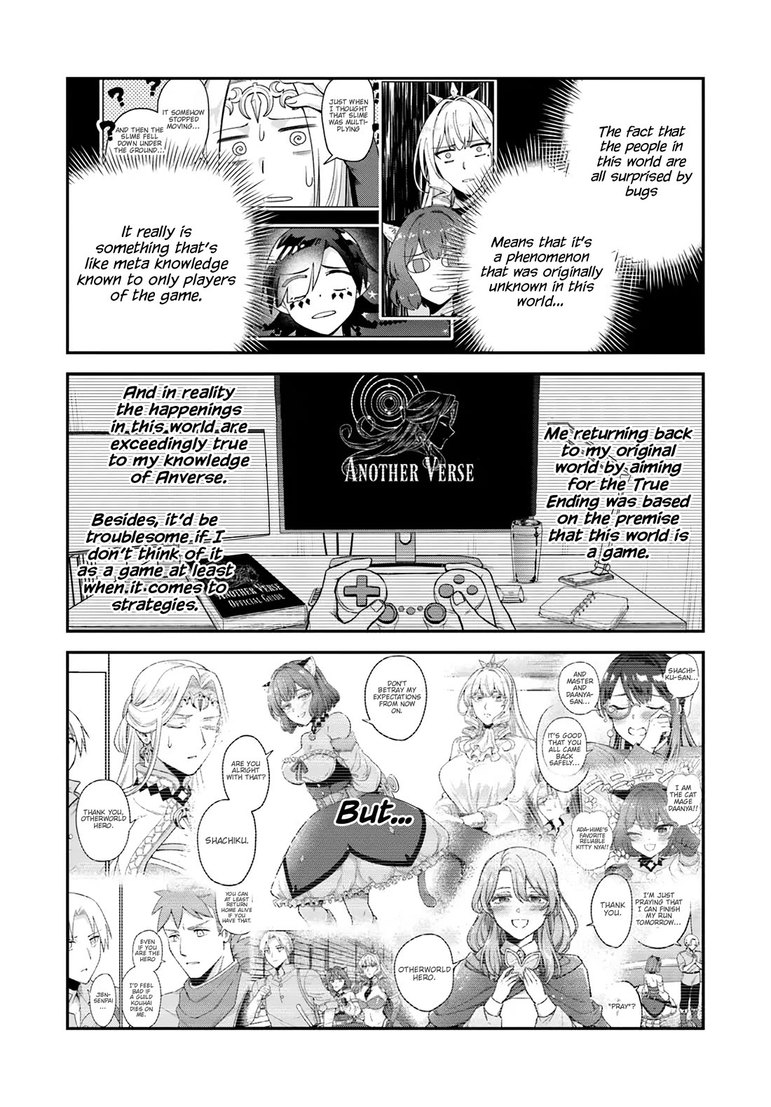 Speedrunner Cannot Return from the Game World chapter 19 page 23