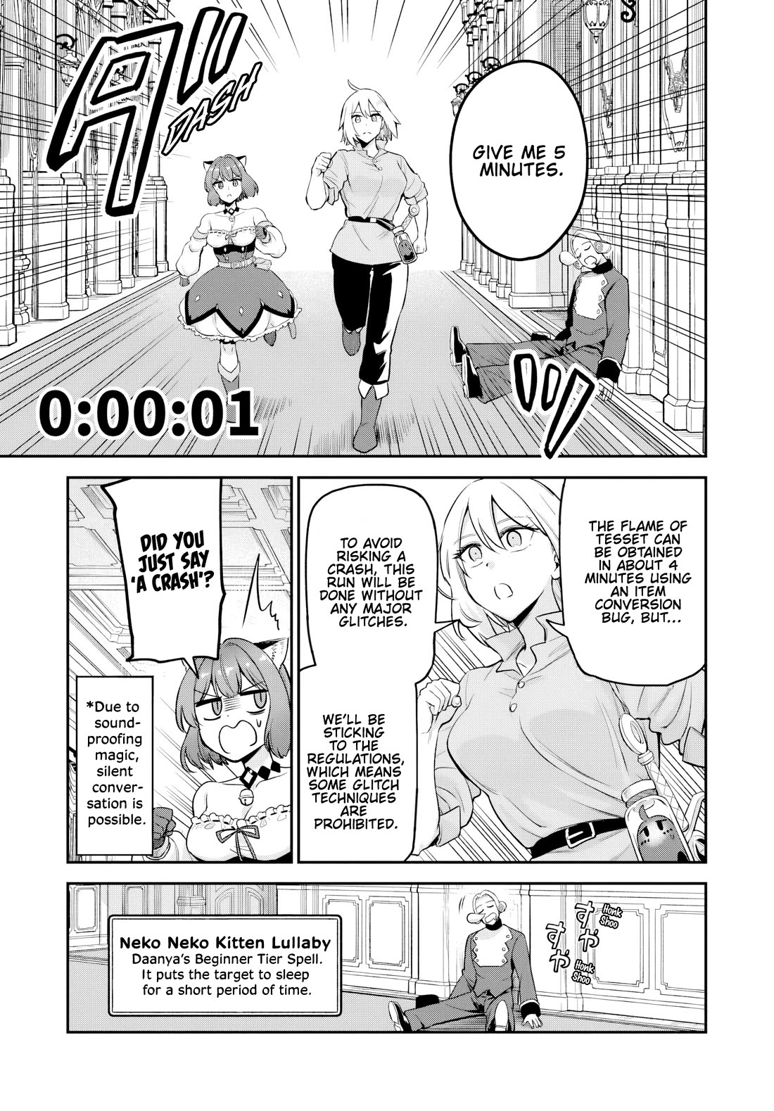 Speedrunner Cannot Return from the Game World chapter 22 page 11