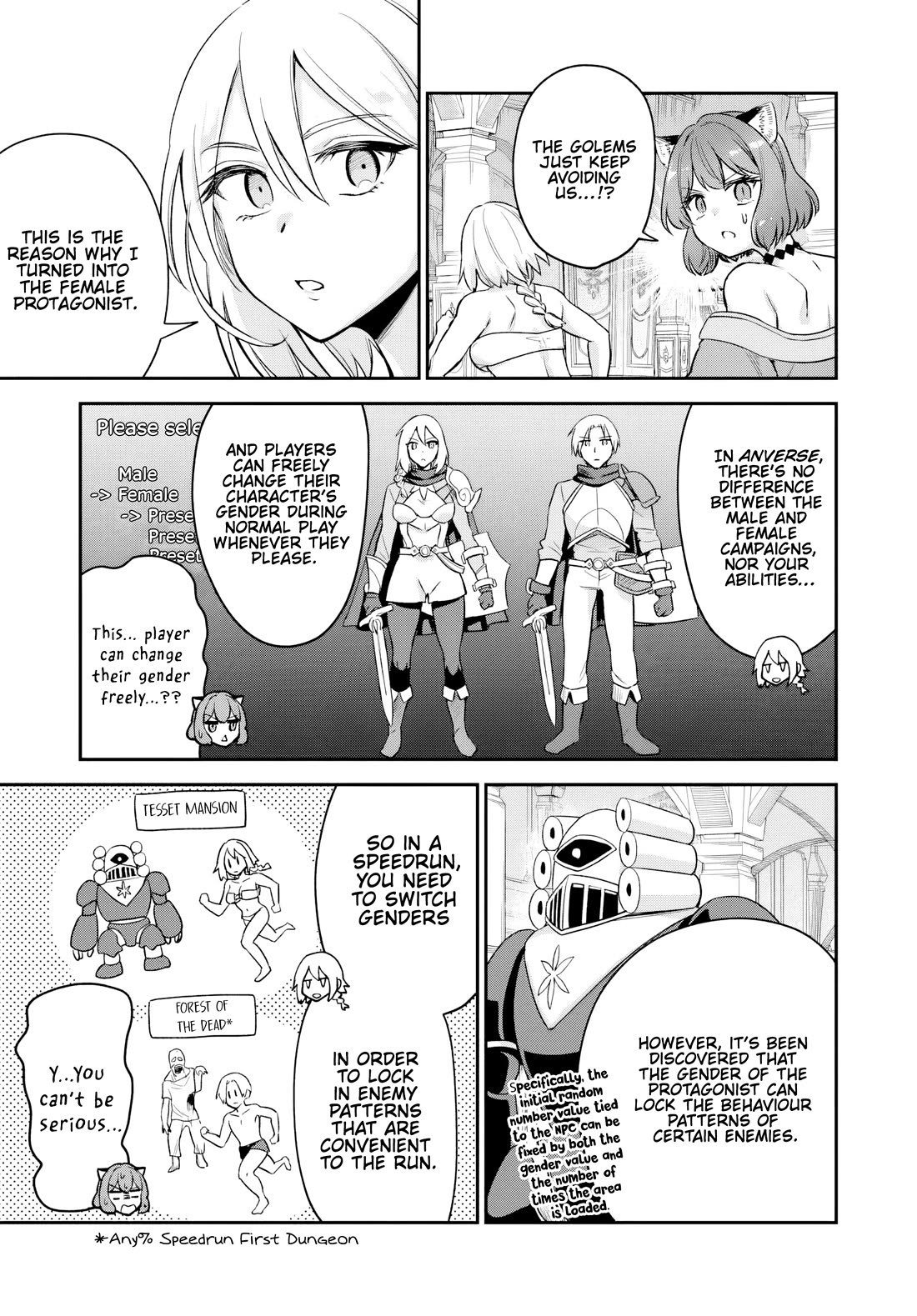 Speedrunner Cannot Return from the Game World chapter 22 page 20