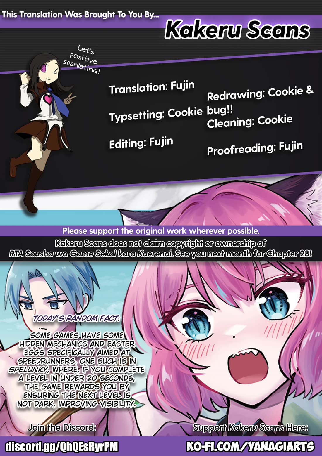 Speedrunner Cannot Return from the Game World chapter 27 page 34