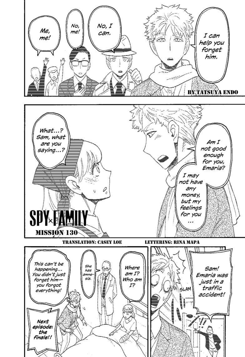 SPY×FAMILY chapter 130 page 1