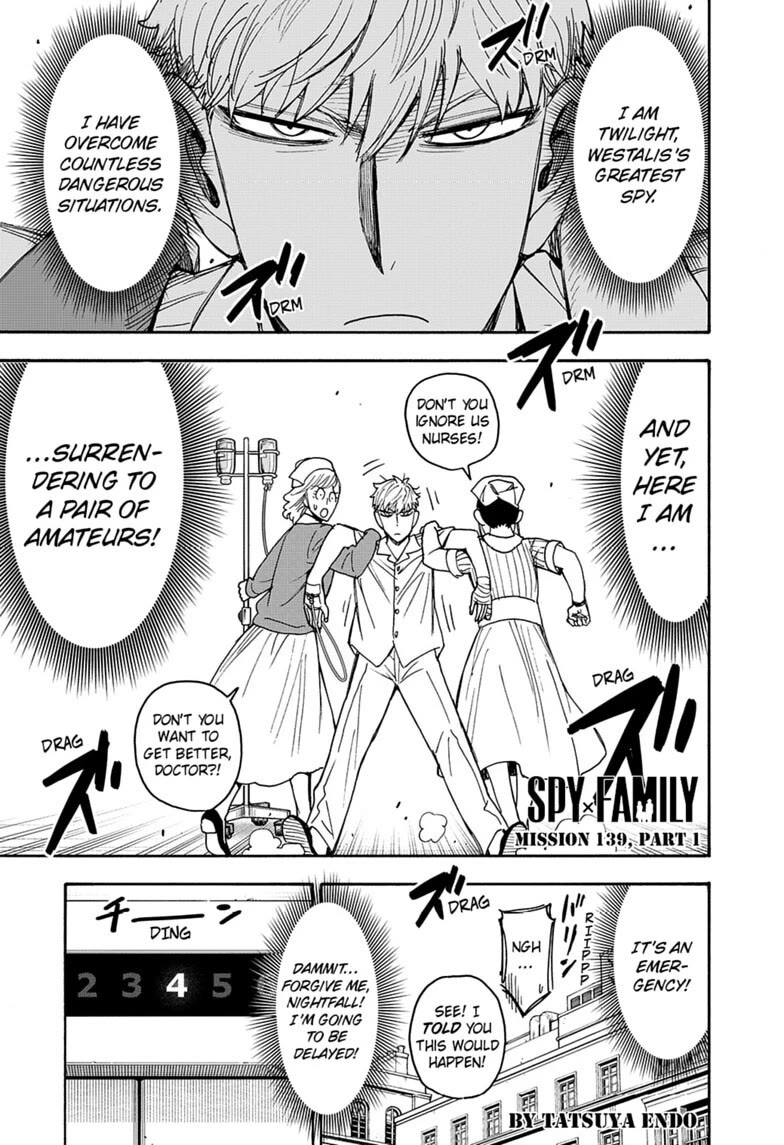 SPY×FAMILY chapter 139 page 1