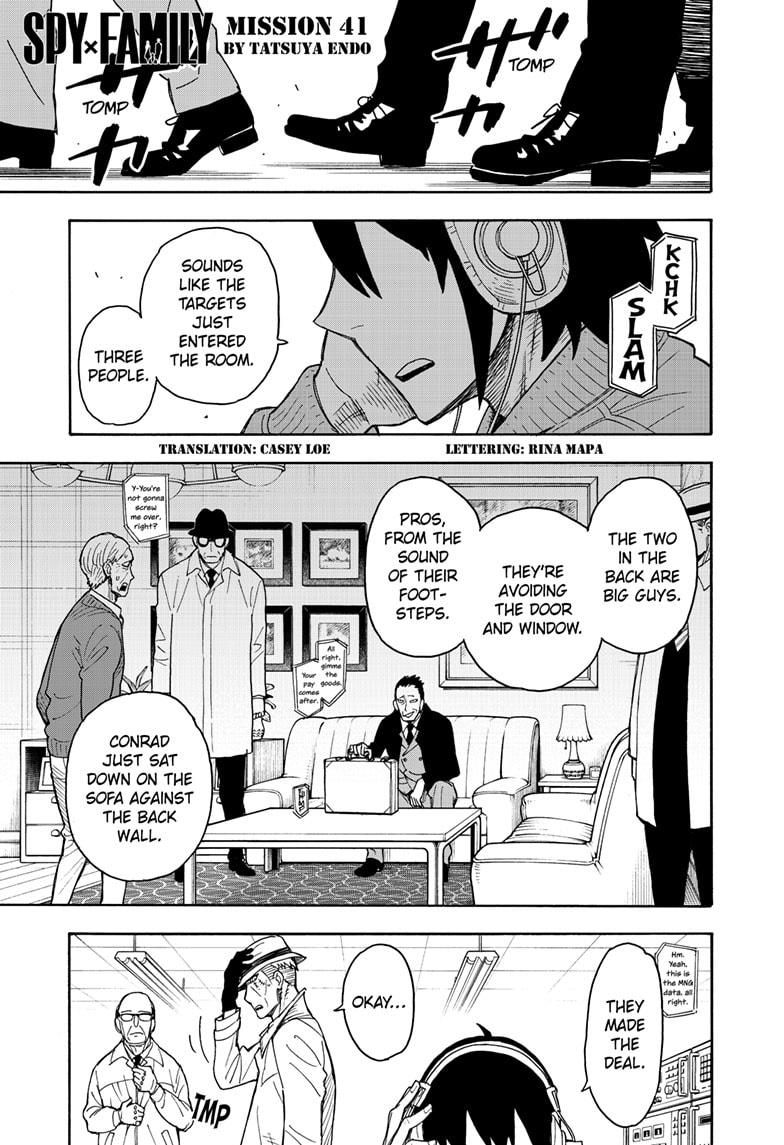 SPY×FAMILY chapter 41 page 1