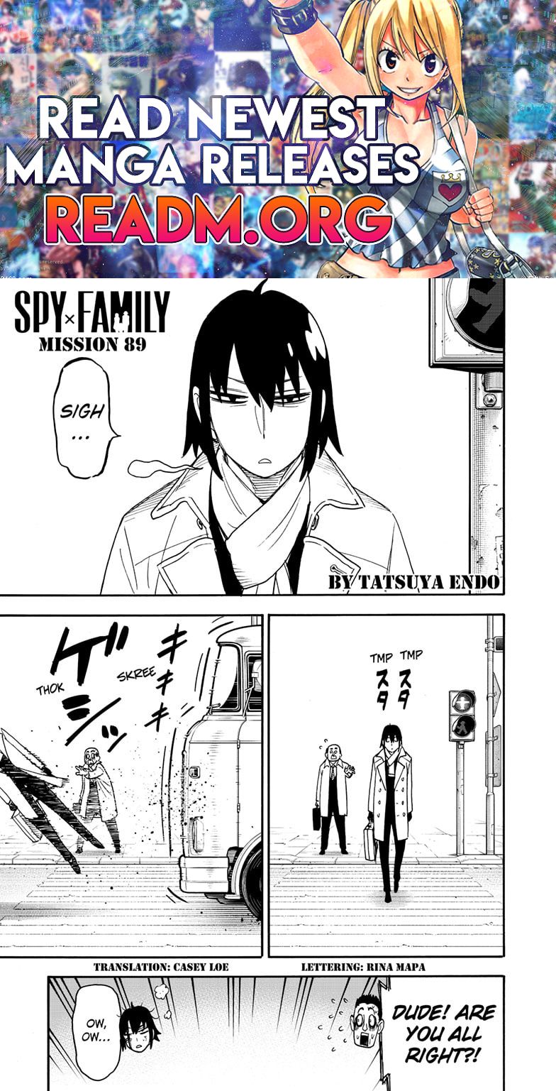 SPY×FAMILY chapter 89 page 1