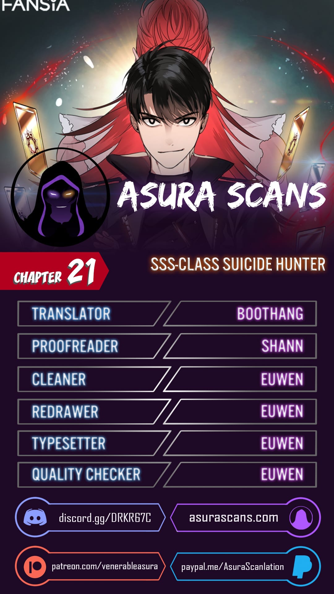 SSS-Class Suicide Hunter chapter 21 page 1