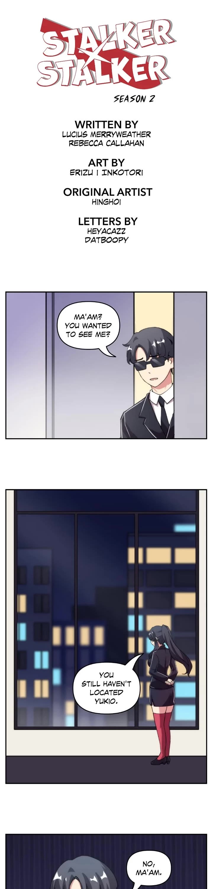 Stalker x Stalker chapter 111 page 1