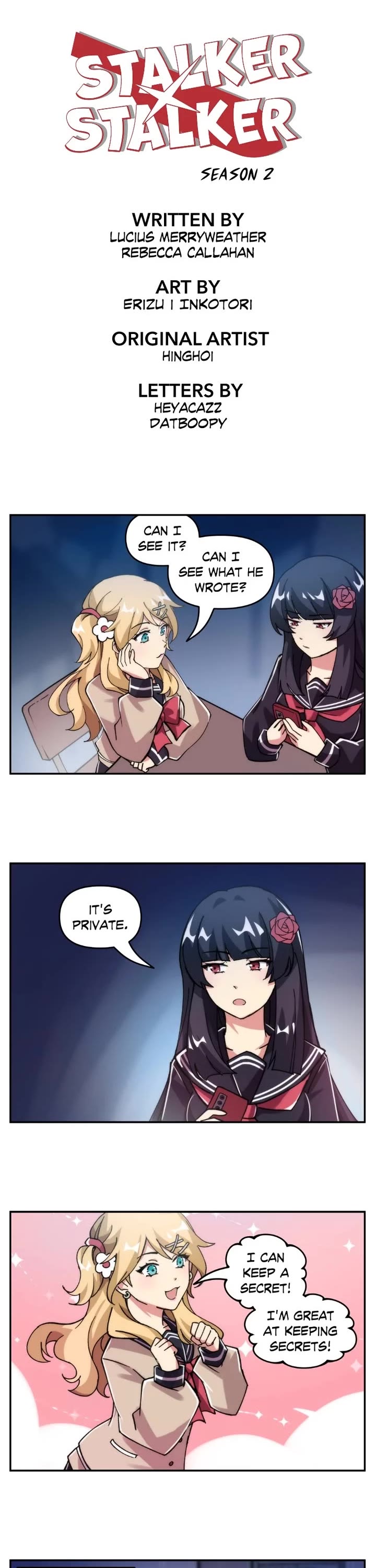 Stalker x Stalker chapter 114 page 1